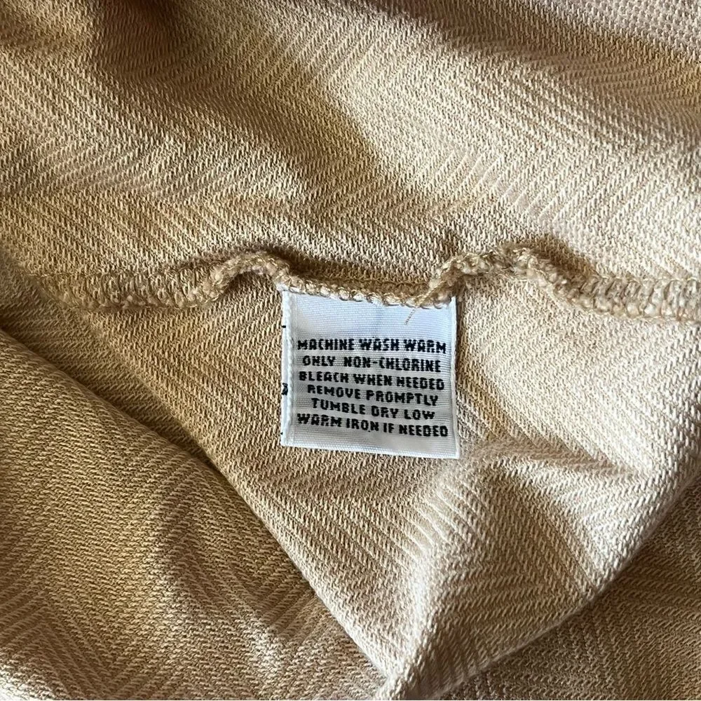 Ralph Lauren Polo Golf Shirt Tan Short Sleeve Polo Golf Embroidered